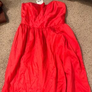 Moulinette Soeurs ' Vibrant Red Dress